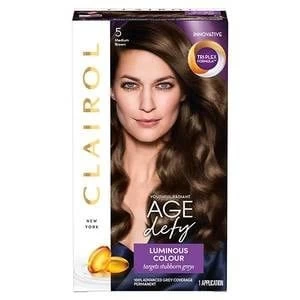 Image of Nice n Easy Age Defy Hair Dye Medium Brown 5