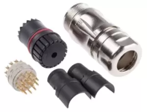 Image of Phoenix Contact 1620150 Circular Connector, Rcpt, 17Pos, Cable