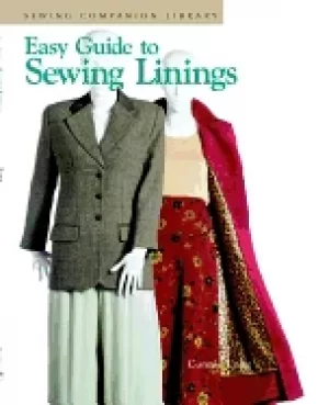 Image of easy guide to sewing linings sewing companion library