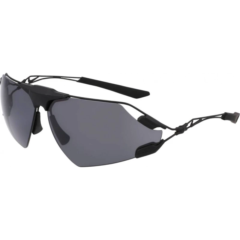 Image of Nike Mens ZEUS-EDGE-P-EV24032-010 Square/Rectangle Sunglasses in Black Male One Size