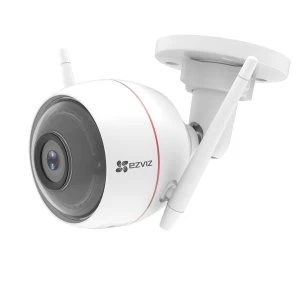 image of EZVIZ Full HD Outdoor Smart Security Camera, With Siren & Strobe Light