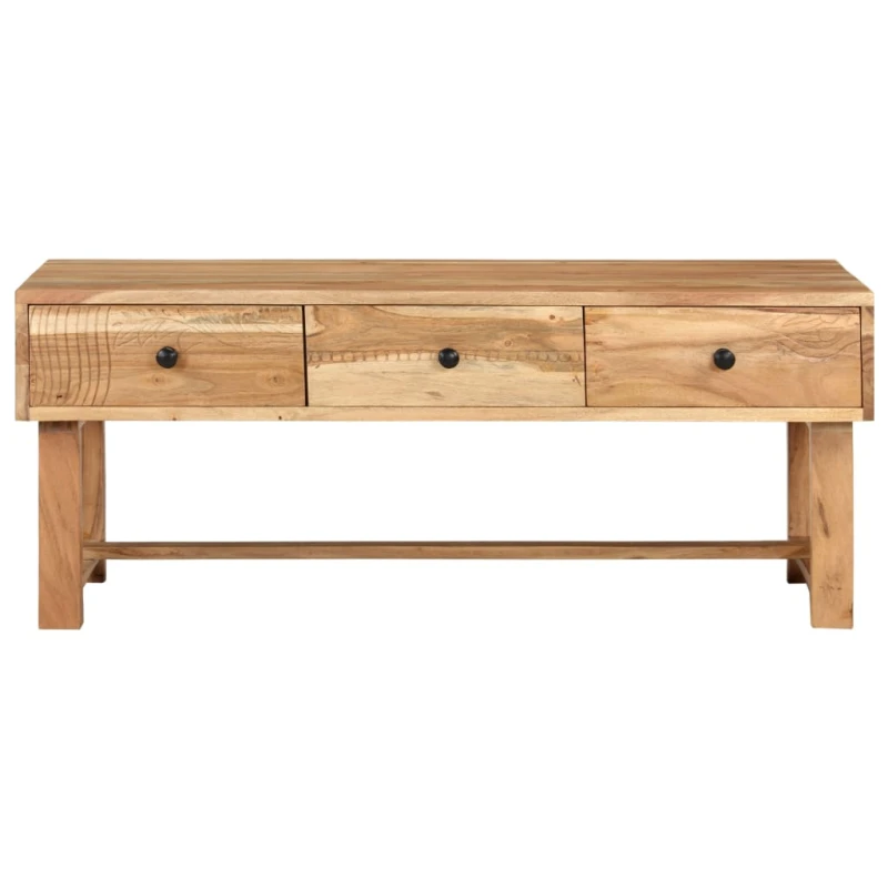 Image of VIDAXL Coffee Table 100x50x40cm Solid Acacia Wood Vidaxl 8720286201329