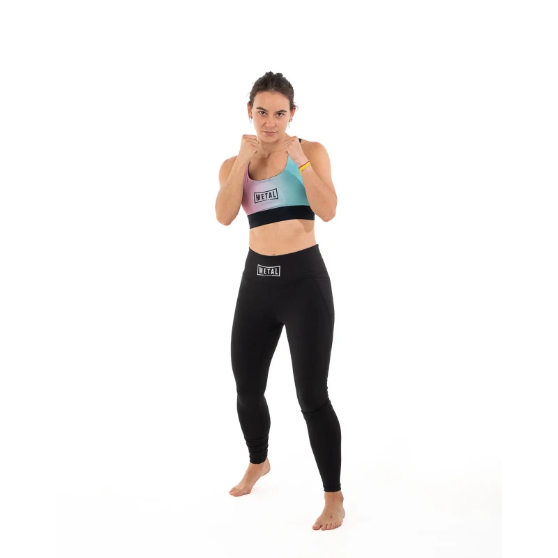 Image of Metal Boxe Womens leggings Metal Boxe Noir Female S