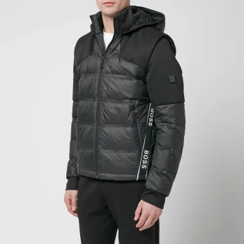 Image of BOSS Athleisure Mens J_Colla Jacket - Black - XL