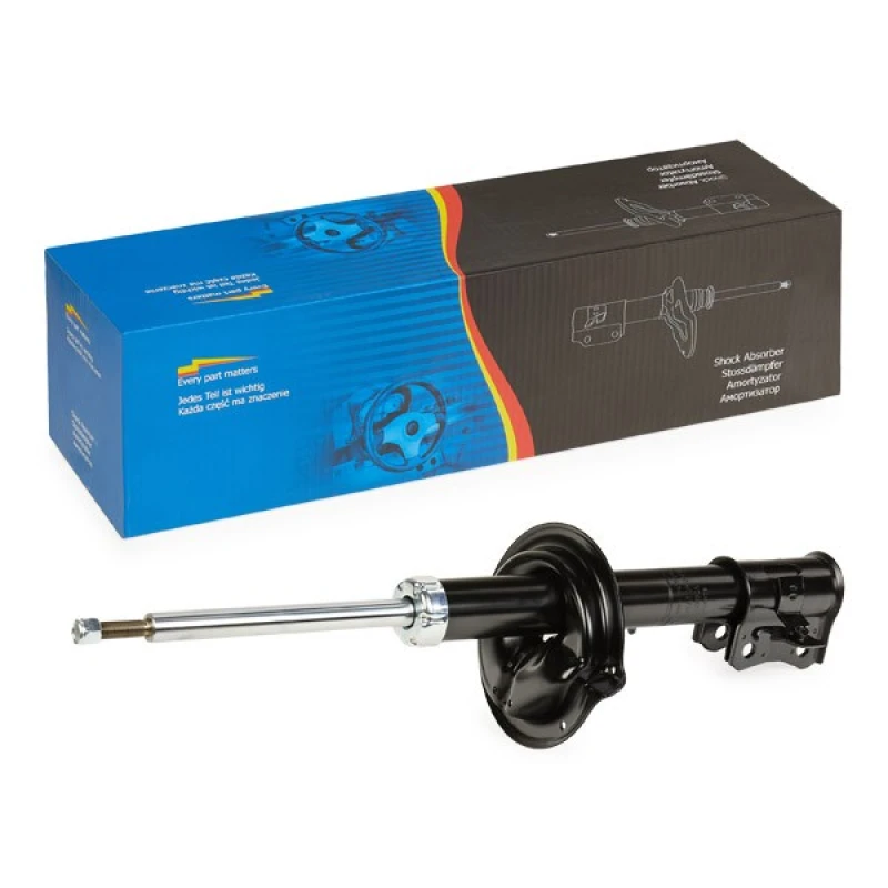 Image of KRAFT 4001526 Shock absorber Front Axle Left, Gas Pressure, Suspension Strut, Top pin Shock Absorber (854)