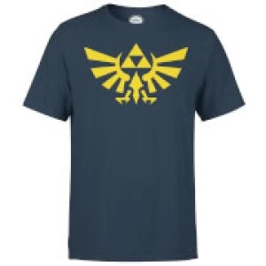 Image of Nintendo The Legend Of Zelda Hyrule Mens T-Shirt - Navy - XL