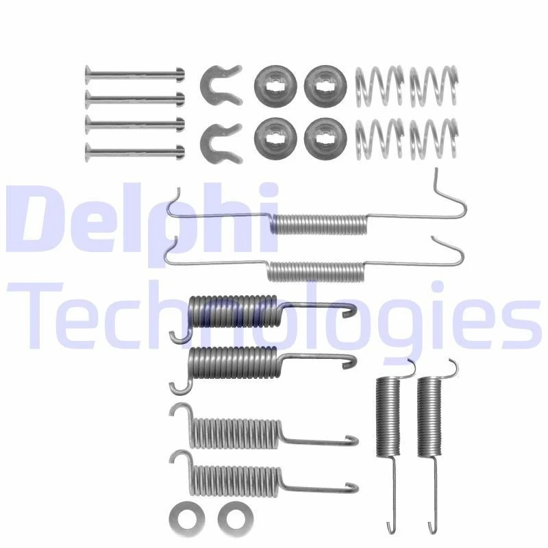 Image of DELPHI Brake shoe fitting kit DELPHI LY1151