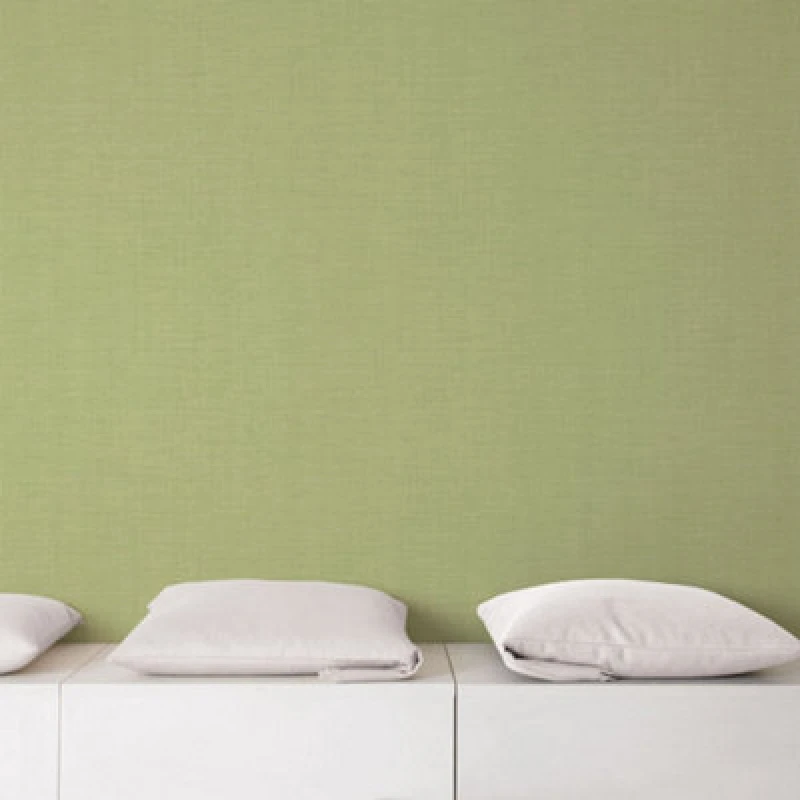 Image of Galerie Global Fusion Green Rattan Smooth Wallpaper