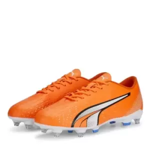 image of Puma Ultra.4 Soft Ground Football Boots Mens - Orange