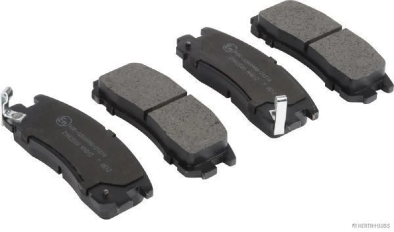 Image of HERTH+BUSS JAKOPARTS J3615003 Brake pad set Rear Axle, with acoustic wear warning Brake Pad Set,disc brake (402)