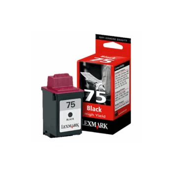 image of Lexmark 75 Black Ink Cartridge