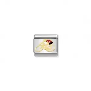 Image of Classic Gold Red Cyclist Link 030259/14