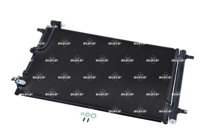 Image of NRF 350607 Condenser EASY FIT with seal ring, with nitrogen filling Condenser,air conditioning (448)