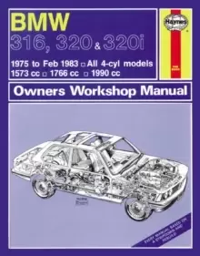 Image of BMW 316, 320 & 320i (4-cyl)(75 - Feb 83) Haynes Repair Manual