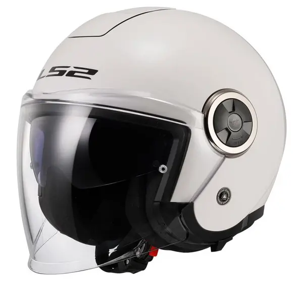 Image of LS2 OF620 Classy Solid White Jet Helmet Size XS