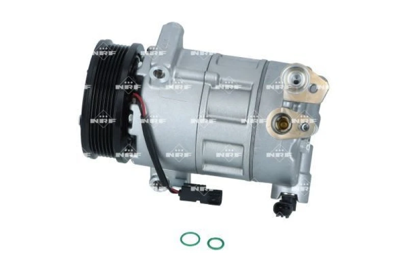 Image of NRF 32843 AC Compressor EASY FIT, PAG 46, with seal ring, with gaskets/seals Compressor,air conditioning (447)