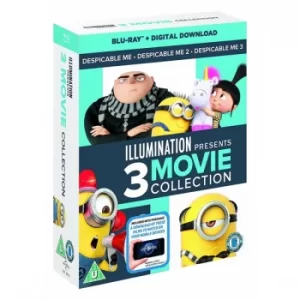 image of Despicable Me 1-3 Boxset Bluray