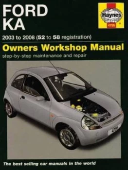 Image of Ford Ka Owners Workshop Manual by M. R Storey Hardback