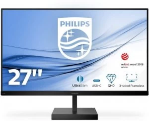 Image of Philips 276C8 27'' Quad HD IPS LED Monitor