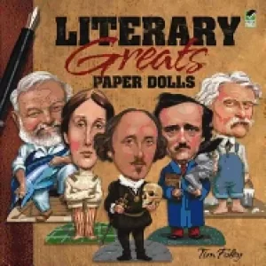 Image of literary greats paper dolls
