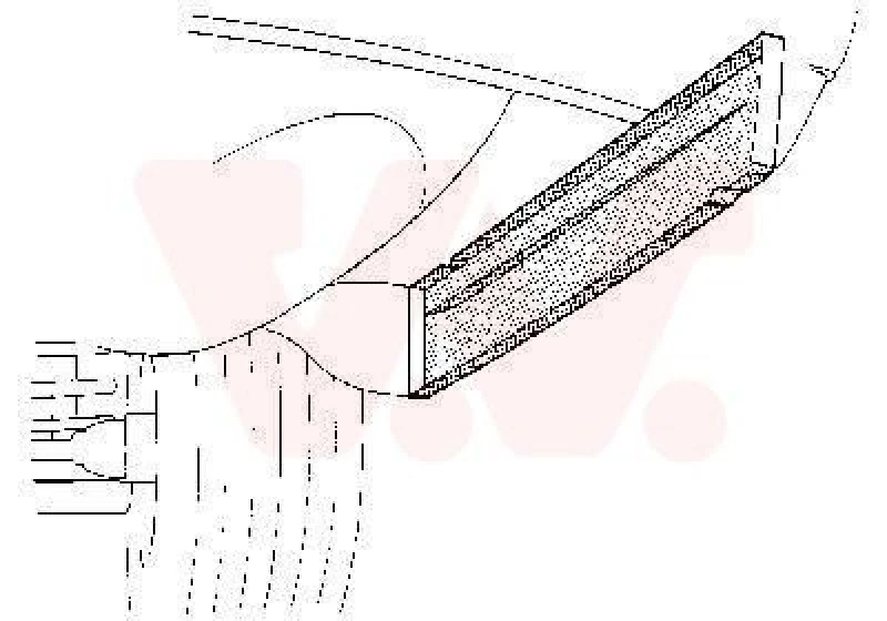 Image of VAN WEZEL Side panel VAN WEZEL 3003.29