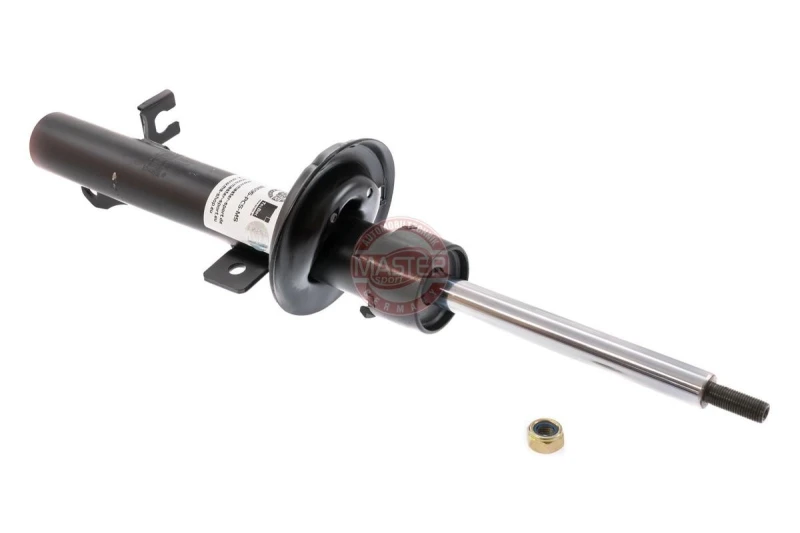 Image of MASTER-SPORT 311695-PCS-MS Shock absorber Front Axle Left, Gas Pressure, Twin-Tube, Suspension Strut, Top pin Shock Absorber (854)