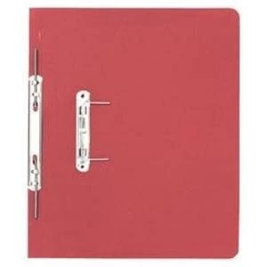 Image of Guildhall Foolscap Spring Transfer File with Back Pocket Red Pack of
