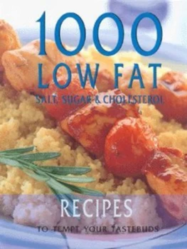 Image of 1000 Low Fat Salt Sugar Cholesterol Hardback