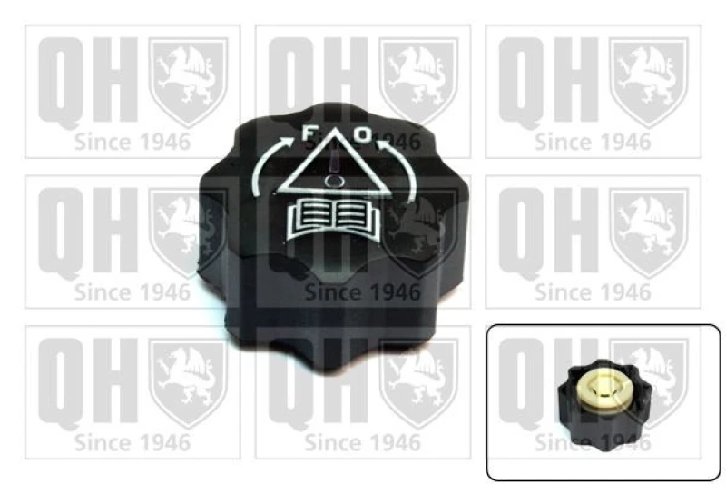Image of QUINTON HAZELL Expansion tank cap QUINTON HAZELL FC535