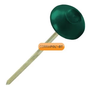 Corrapol-BT Green Corrugated Bitumen Fixings 100Pk