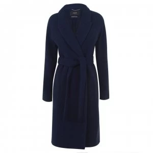 image of SET Tie Wrap Coat - Nightsky 5728