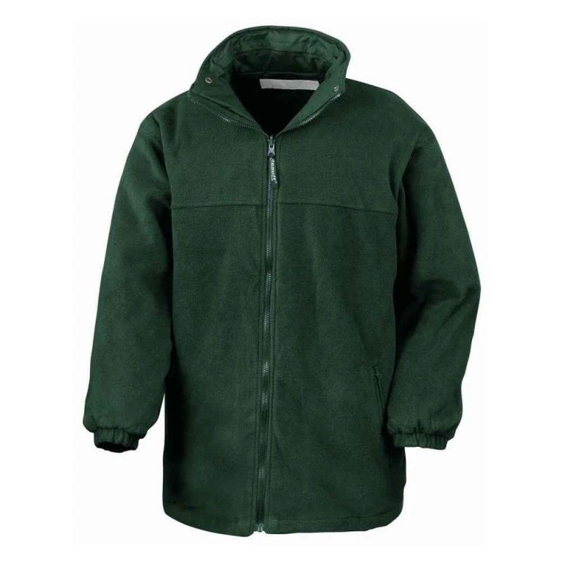 Image of Result Result Men StormDri 4000 Reversible Waterproof Jacket in Bottle Green Size: Small Bottle Green S Male 5063470693733