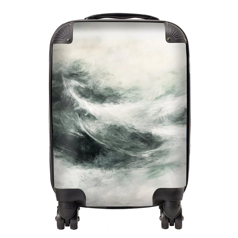 Image of Designer Luggage Isla Quinn: 00024 Suitcase in Grey Size: Large Grey Unisex Large