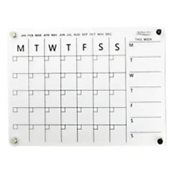 Image of Deflecto Deflecto A4 Acrylic Weekly/Monthly Planner Magnetic Mounting System 297 x 210mm - WPMA4MG WPMA4MG