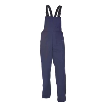 Image of Sandhurst Hydrosoft Waterproof Bib & Brace Navy Blue - Size M
