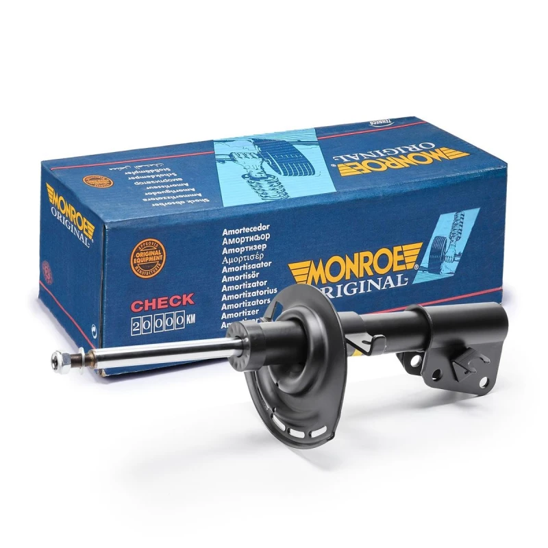 Image of MONROE G7281 Shock absorber MONROE Original (Gas Technology) Gas Pressure, Twin-Tube, Suspension Strut, Bottom Clamp Shock Absorber (854)