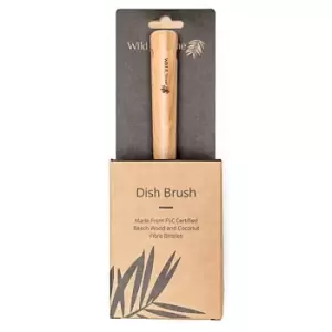 image of Wild & Stone Coconut Fibre Dish Brush