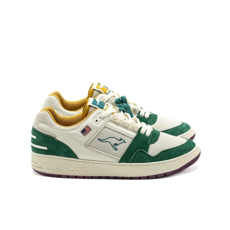 Image of Kangaroos Trainers KangaROOS Originals - Hot Shot Lo Varsity Vert Unisex 36