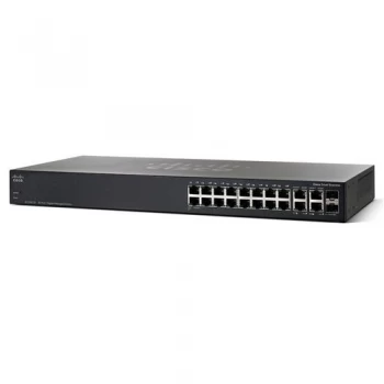 image of Cisco 350 Series SG350-20 20 Port Managed Switch