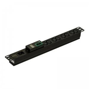 Image of APC Easy Metered Rack PDU EPDU1016M - Power Distribution Unit - 3680 V