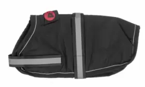 Image of Petface Small/30cm Super Soft Dog Coat - Black