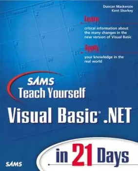 Image of Sams teach yourself Visual BasicNET in 21 days by Duncan Mackenzie