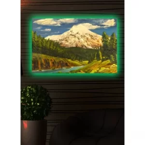 Image of 4570DACT-11 Multicolor Decorative LED Lighted Canvas Painting