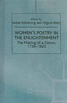 Image of Womens Poetry in the Enlightenment by Isobel Armstrong Hardback