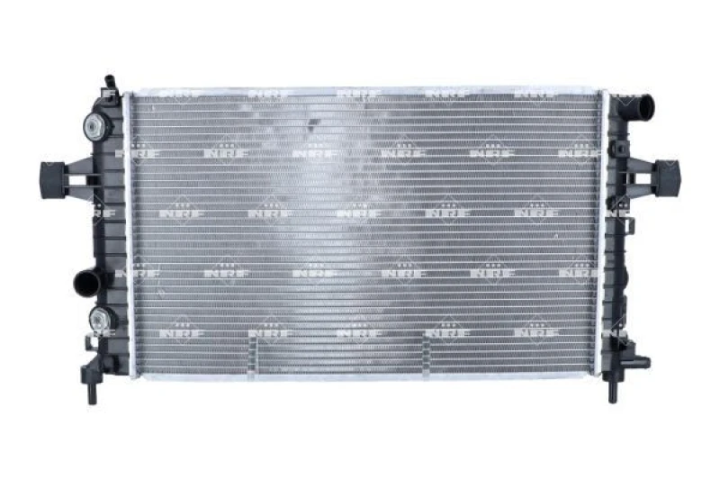 Image of NRF 53441 Engine radiator Brazed cooling fins, Aluminium, with rubber grommet Aluminium Radiator,engine cooling (470)
