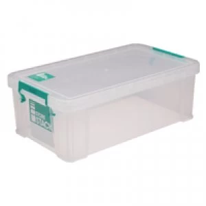 image of StoreStack Clear 7.5 Litre Storage Box W250 x D190 x H160mm RB00817