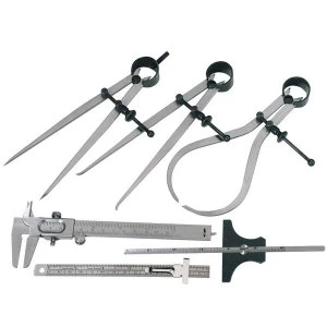 Image of Draper 6 Piece Measuring Set