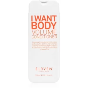 image of Eleven Australia I Want Body Volume Conditioner for Fine Hair 300ml