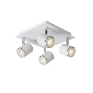 image of Rilou Modern Ceiling Spotlight - LED Dim. - GU10 - 4x5W 3000K - White