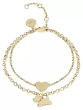 Image of Radley RYJ3220S Dukes Place Double Chain Bracelet Jewellery